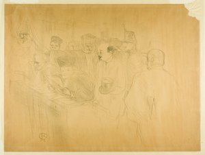 The Arton Trial (třetí deska) od Henri de Toulouse-Lautrec