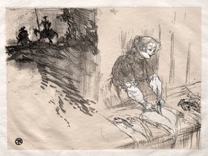 The Brief Joys: Obálka od Henri de Toulouse-Lautrec