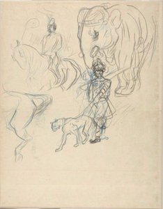 Cortege z Rajah od Henri de Toulouse Lautrec