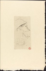 Průzkumník Vicomte de Brettes Průzkumník L.J. Vicomte de Brettes, 1898. od Henri de Toulouse Lautrec