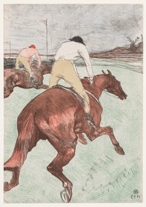 Žokej, 1899. od Henri de Toulouse Lautrec