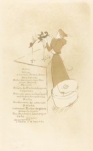 The Milliner (The Milliner - Renée Vert) od Henri de Toulouse Lautrec