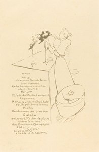 The Milliner (The Milliner - Renée Vert) od Henri de Toulouse Lautrec