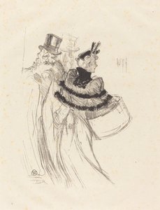 Staří pánové od Henri de Toulouse Lautrec