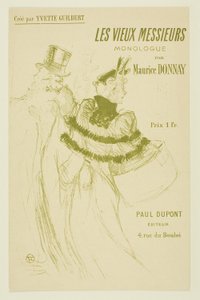 Staří pánové od Henri de Toulouse Lautrec