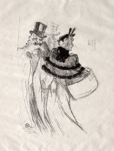 Staří pánové od Henri de Toulouse-Lautrec
