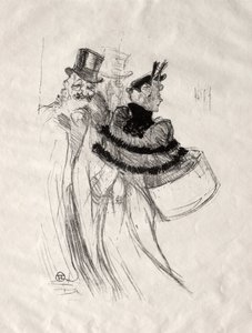 Staří pánové, 1894. od Henri de Toulouse Lautrec
