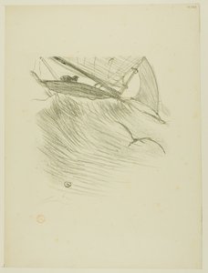 Mořské vlaštovky, z Melodies od Désiré Dihau od Henri de Toulouse Lautrec