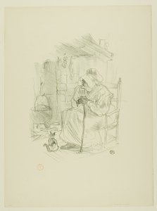 Das Geheimnis, aus Mélodies de Désiré Dihau von Henri de Toulouse-Lautrec