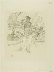 The Smoked Herring, z Melodies od Désiré Dihau od Henri de Toulouse Lautrec