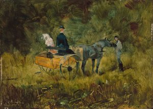 Past, 1880. od Henri de Toulouse Lautrec