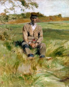 Ein Arbeiter in Céleyran