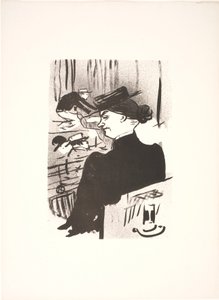 Divák od Henri de Toulouse-Lautrec