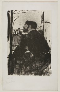 Weiße Nacht von Henri de Toulouse-Lautrec