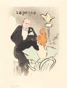 Moudrost od Henri de Toulouse Lautrec