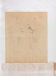 Yvette Guilbert-anglická série: Soularde od Henri de Toulouse-Lautrec