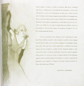 Yvette Guilbert-Französische Serie: Nr. 16, 1894 von Henri de Toulouse Lautrec