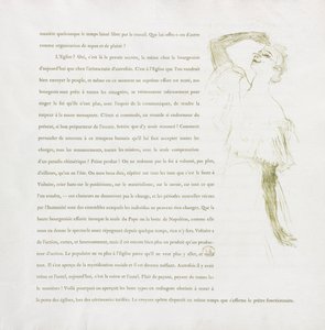 Yvette Guilbert-francouzská řada: č. 7 od Henri de Toulouse Lautrec