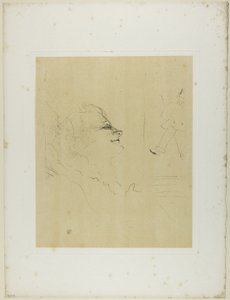 Yvette Guilbert-Pessima, od Yvette Guilbert od Henri de Toulouse-Lautrec