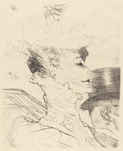 Yvette Guilbertové? od Henri de Toulouse Lautrec