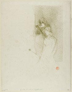 Yvetta Guilbertová od Henri de Toulouse-Lautrec