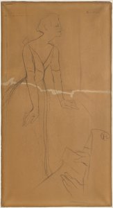 Yvetta Guilbertová od Henri de Toulouse Lautrec
