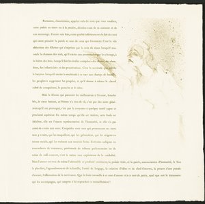 Yvette Guilbert od Henri de Toulouse-Lautrec