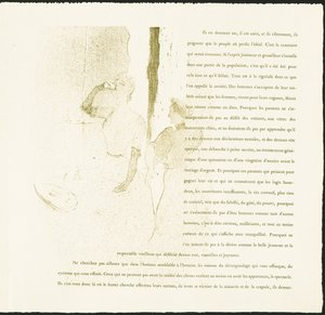Yvette Guilbert od Henri de Toulouse-Lautrec