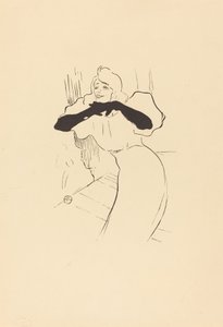 Yvette Guilbert: Linger, Longer, Loo. od Henri de Toulouse Lautrec