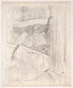 Yvette Guilbert: Zdravím publikum, 1898. od Henri de Toulouse Lautrec