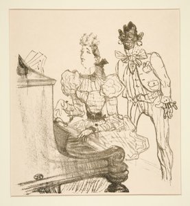 Zamboula-Polka od Henri de Toulouse-Lautrec