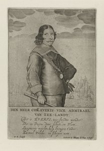 Portrét Cornelis Evertsen od Henrick Rochuszn van Dagen