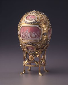Catherine the Great Easter Egg, 1914 od Henrik Immanuel Wigström