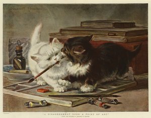Neshoda v bodu umění od Henriëtte Ronner Knip