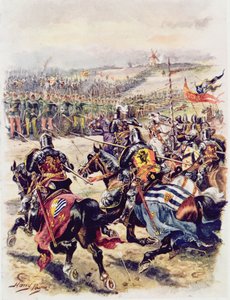 Charge of the French Cavalry, ilustrace ke 