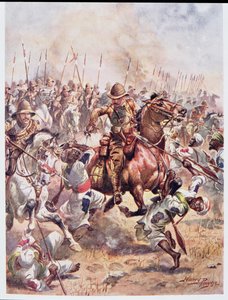 Charge of the Twenty-First Lancers, ilustrace z 