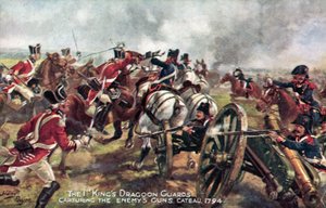 The Kings Dragoon Guards, Cateau, 25. dubna 1794 od Henry A. Payne
