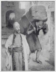 Východní vrátný (litho) od Henry Andrew Harper