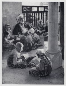Východní učitel (litho) od Henry Andrew Harper