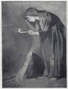 Východní žena hledá ztracenou minci (litho) od Henry Andrew Harper