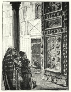 Kovové dveře Velké mešity v Damašku (litho) od Henry Andrew Harper