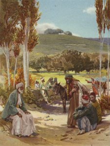 Pozdravy na východě (color litho) od Henry Andrew Harper