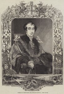 Portrét pravého ctihodného Williama Magnaye, primátora
