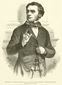 Ctihodný William Gladstone, poslanec, ministr financí od Henry Anelay