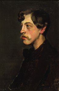 Portrét básníka Camille Mauclair 1872-1945, c. 1895.