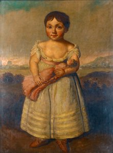 Horatia Nelson (1801-1881), asi 1806 (olej na plátně)