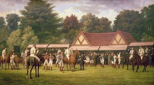Polo v Hurlinghamu, 1890