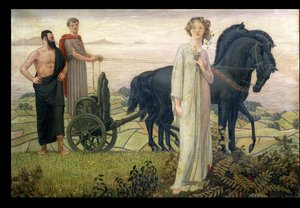 Pluto a Proserpina, 1914 od Henry Bryson Burroughs