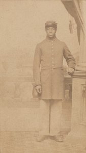 Carte-de-visite neidentifikovaného vojáka Unie, 1862-1884. od Henry C. Cushing