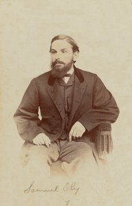 Carte-de-visite portrét Samuela Elyho, 1862-1869. od Henry C. Phillips